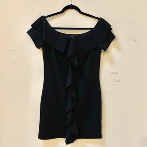 NWOT Black body con dress